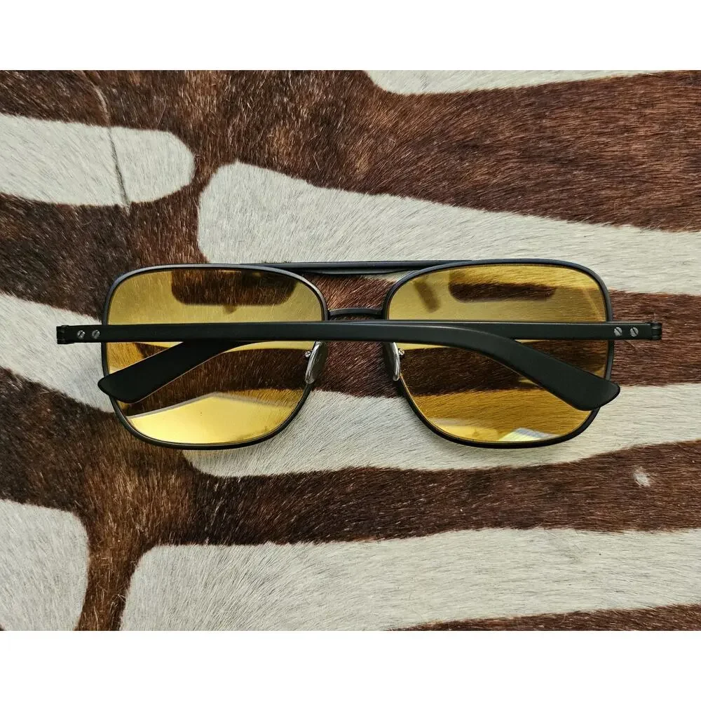 Calvin Klein Collection Aviator Sunglasses Yellow LensesCK7380S 019 58 17